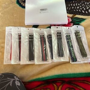 ♥️ NWT 10pc Nylon Replacement Bands 18mm